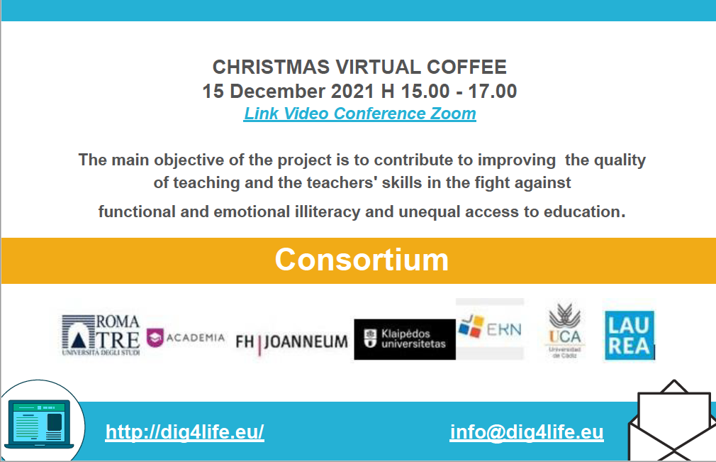 Dig4Life Christmas Virtual Coffee